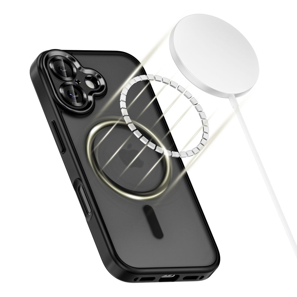 Tech-Protect Tech-Protect iPhone 17 Skal MagSafe MagCam Matt Svart