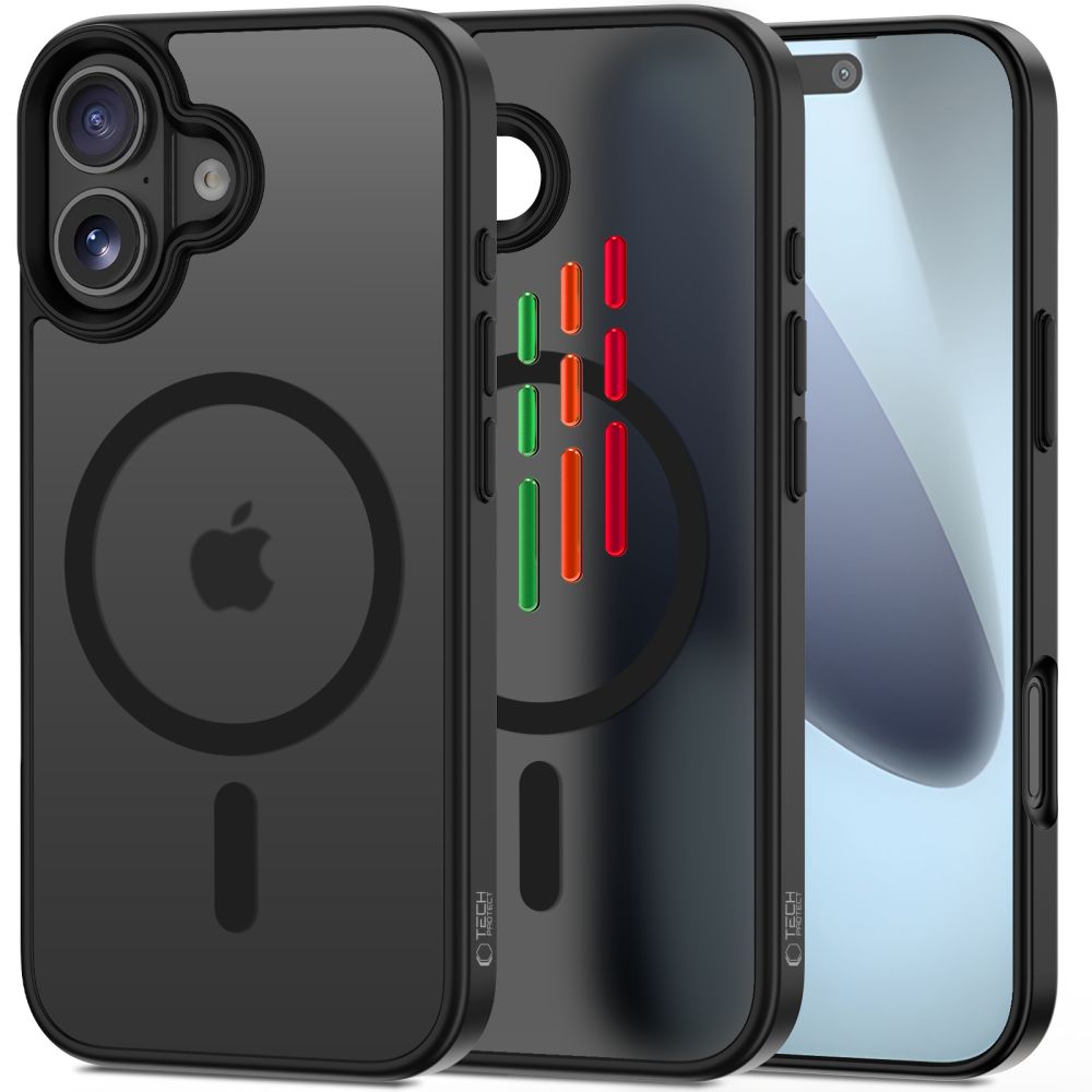 Tech-Protect Tech-Protect iPhone 17 Skal MagSafe MagMat XT 4-SET Svart