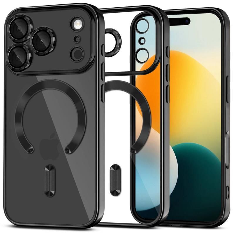 Tech-Protect Tech-Protect iPhone 17 Pro Skal MagSafe MagFlex Shiny Black
