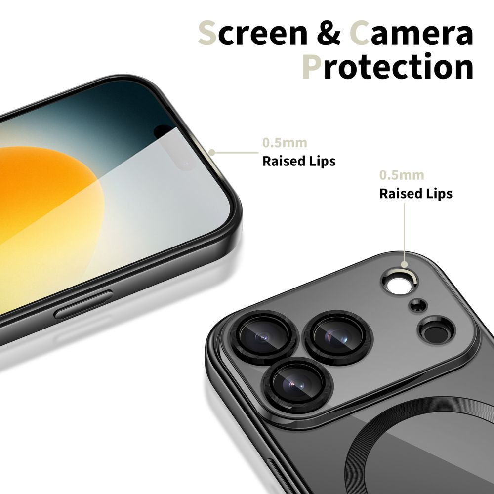 Tech-Protect Tech-Protect iPhone 17 Pro Skal MagSafe MagFlex Shiny Black