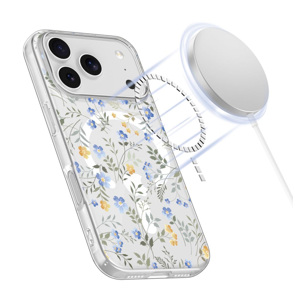 Tech-Protect Tech-Protect iPhone 17 Pro Skal MagSafe FlexAir Spring Flowers
