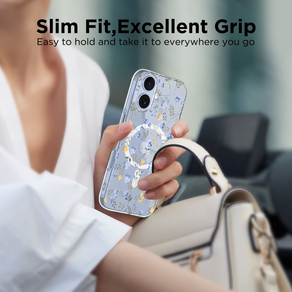 Tech-Protect Tech-Protect iPhone 17 Skal MagSafe FlexAir Spring Flowers