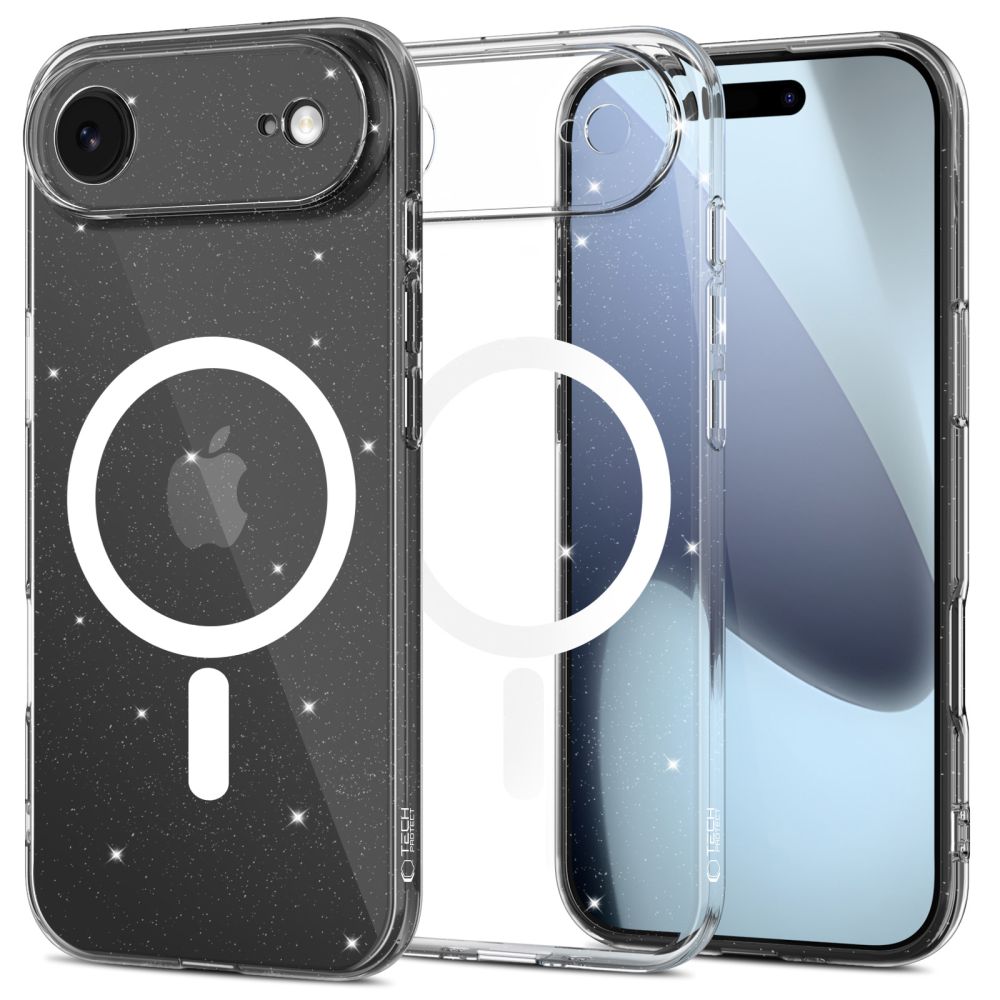 Tech-Protect Tech-Protect iPhone Air Skal MagSafe FlexAir Glitter