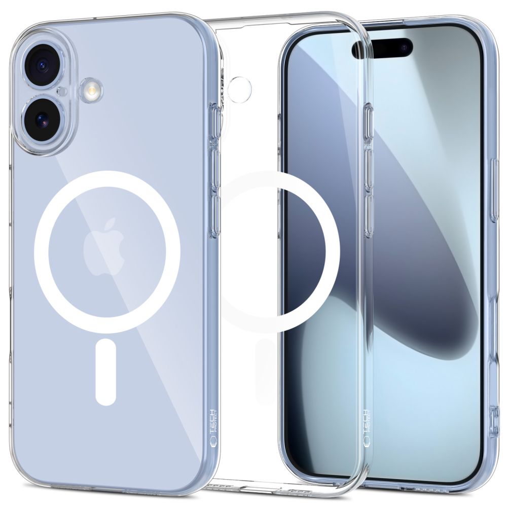 Tech-Protect Tech-Protect iPhone 17 Skal MagSafe FlexAir Transparent