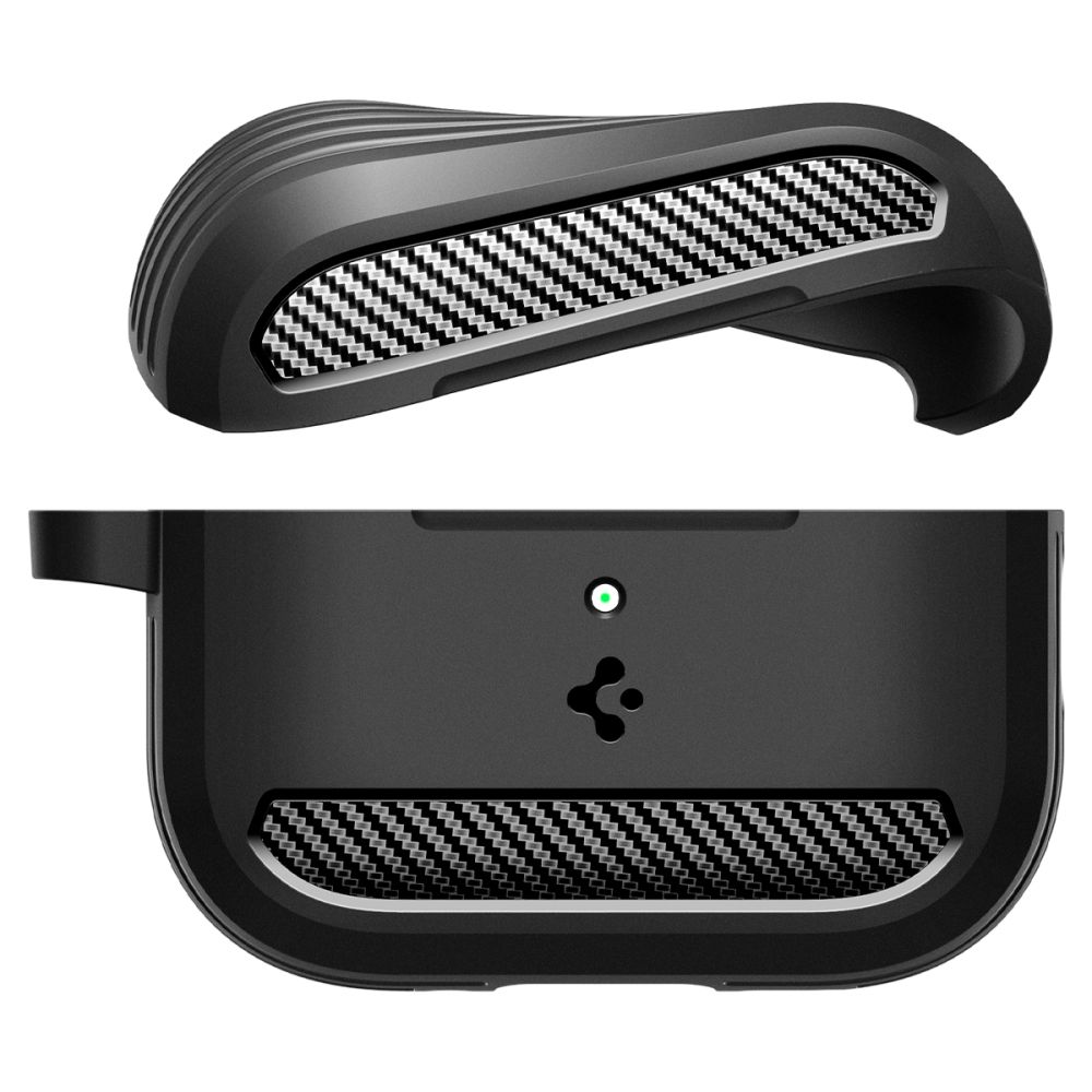 Spigen Spigen AirPods Pro 3 Skal Rugged Armor Matt Svart