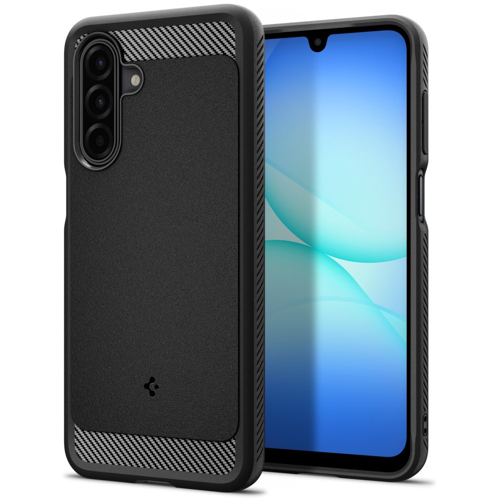 Spigen Spigen Samsung Galaxy A17 Skal Rugged Armor Matt Svart