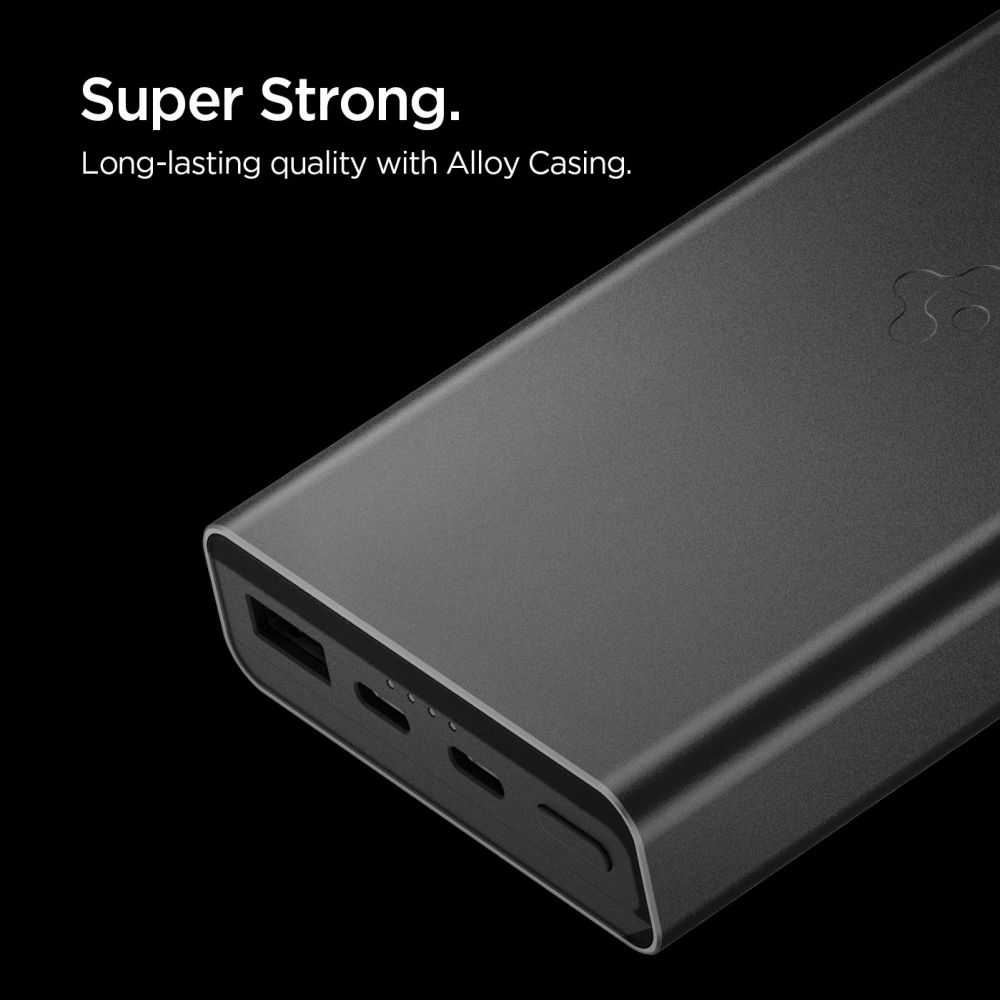 Spigen Spigen 20000 mAh 30W Powerbank Svart