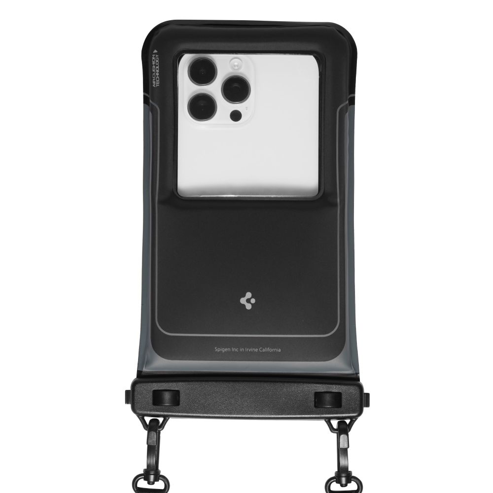 Spigen Spigen 2-PACK Universal Vattentät Påse / Mobilväska Svart