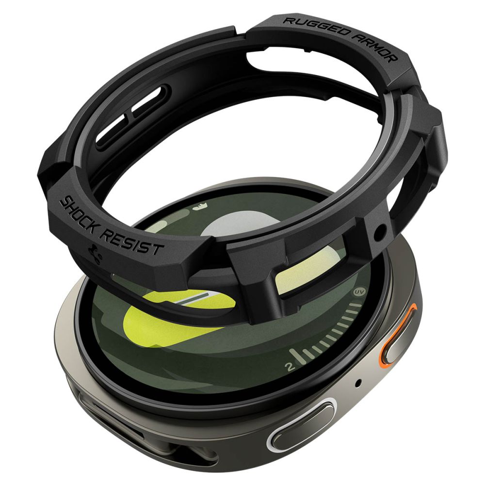 Spigen Spigen Galaxy Watch 8 44 mm Skal Rugged Armor Matt Svart