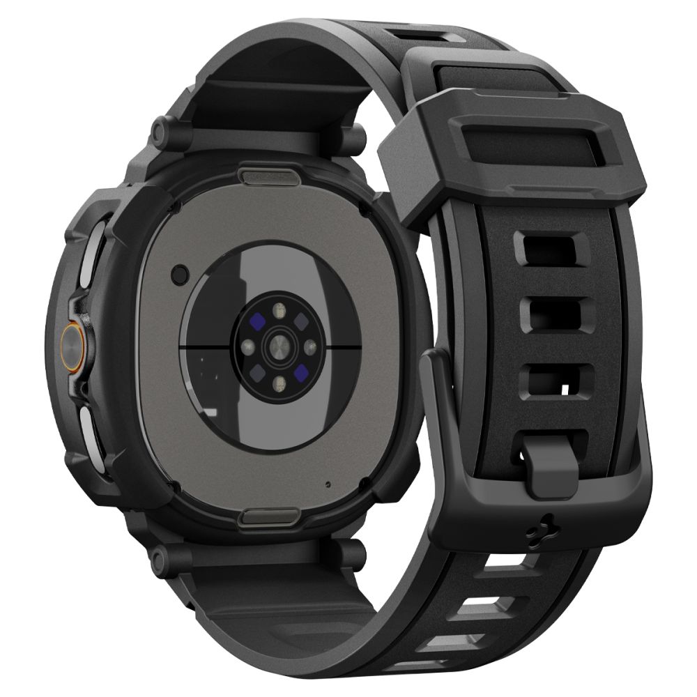 Spigen Spigen Galaxy Watch 8 46 mm Skal/Armband Rugged Armor 'Pro' Matt Svart