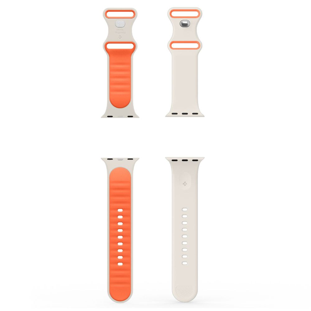 Spigen Spigen Apple Watch 42/41/40/38 mm Armband Nano Pop Orange Beige