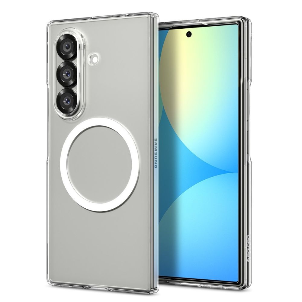 Spigen Spigen Samsung Galaxy Z Fold 7 Skal MagSafe AirSkin Crystal Clear