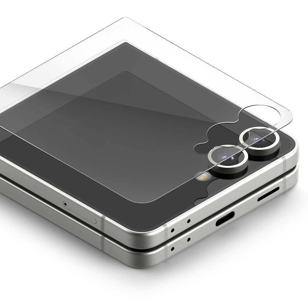 Ringke Ringke Samsung Galaxy Z Flip 7 2-PACK Skärmskydd Härdat Glas