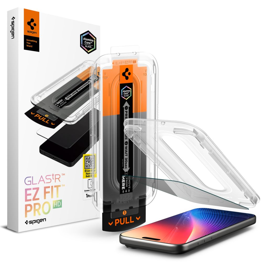 Spigen Spigen iPhone 17 Pro Max/16 Pro Max Skärmskydd GLAS.tR 