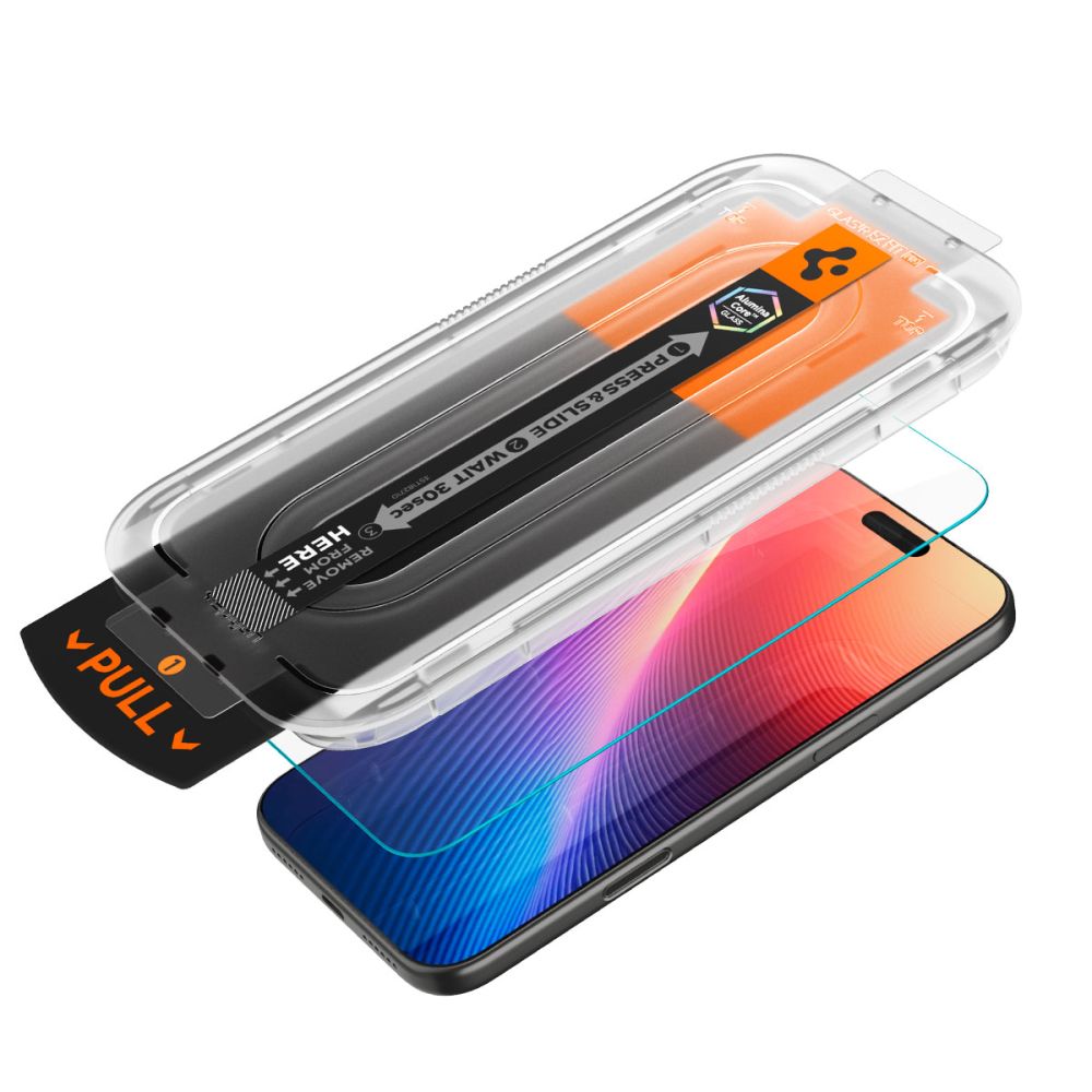 Spigen Spigen iPhone 17 Pro Max/16 Pro Max Skärmskydd GLAS.tR 