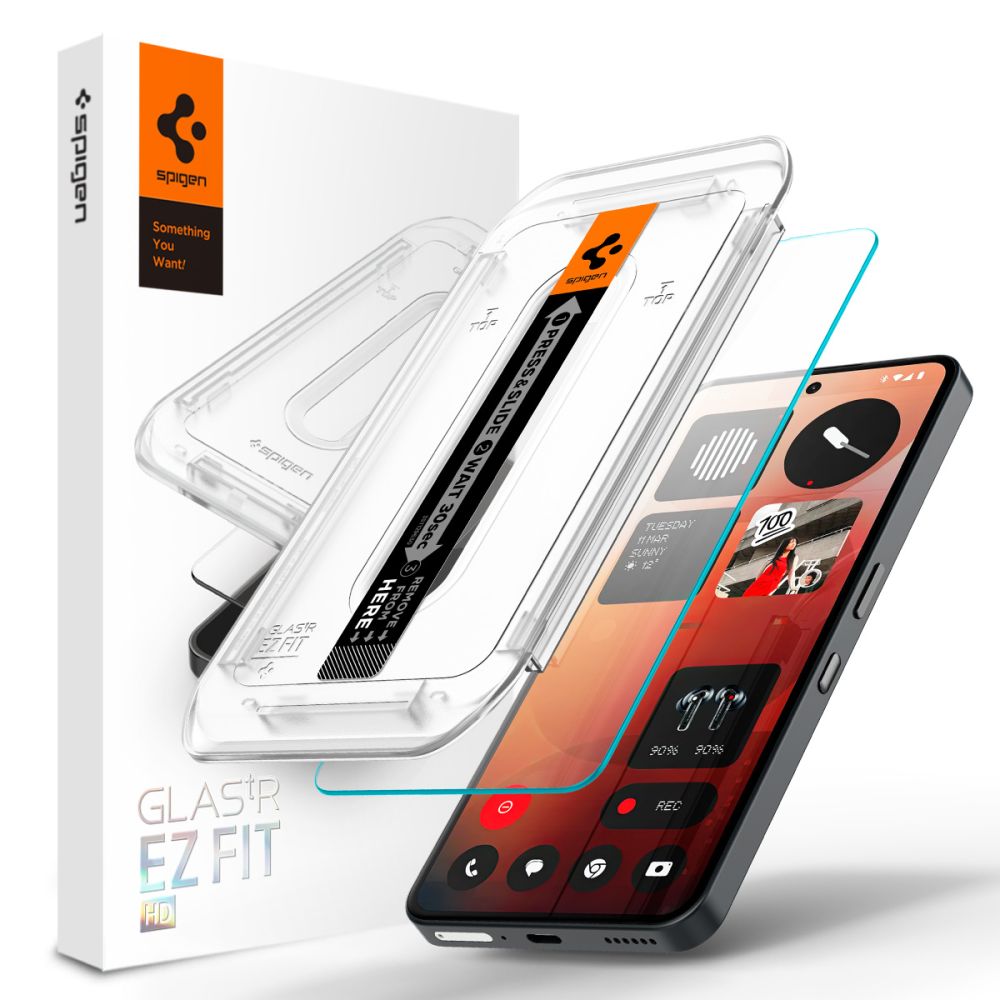 Spigen Spigen Nothing Phone 3a / 3a Pro Skärmskydd GLAS.tR 
