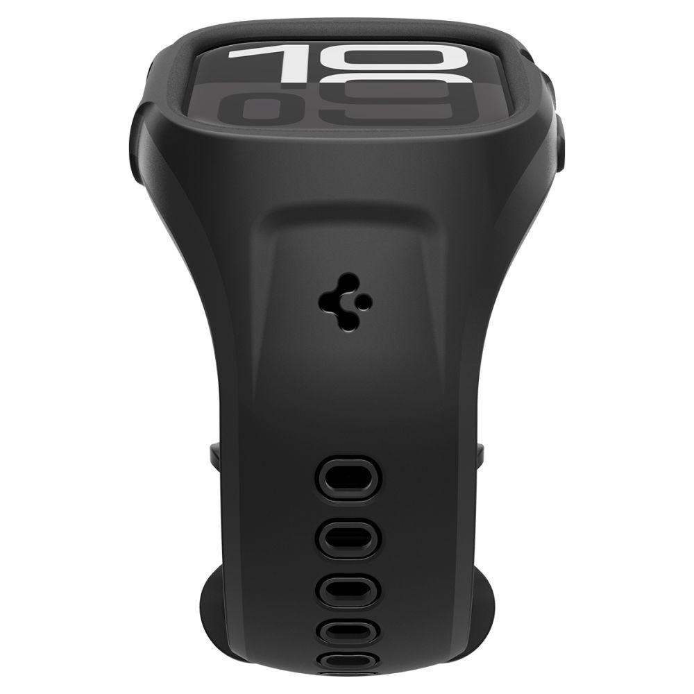 Spigen Spigen Apple Watch 11 / 10 46 mm Skal/Armband Liquid Air Matt Svart