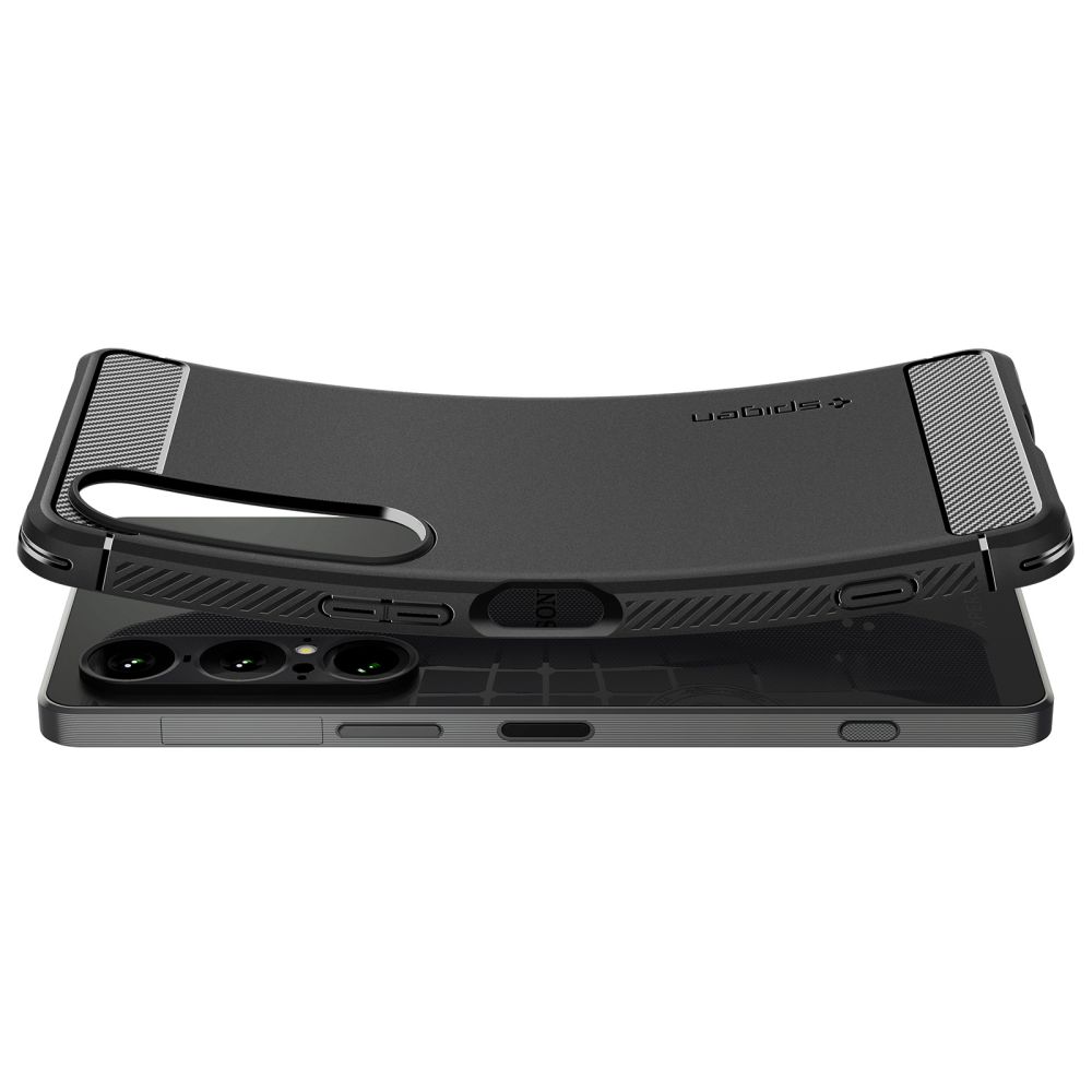 Spigen Spigen Sony Xperia 1 VII Skal Rugged Armor Matt Svart