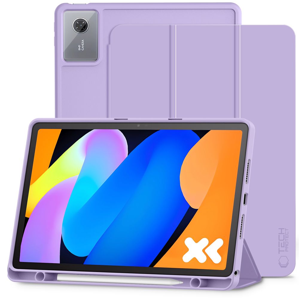 Tech-Protect Tech-Protect Lenovo Idea Tab 11 Fodral SmartCase Pennhållare Violet