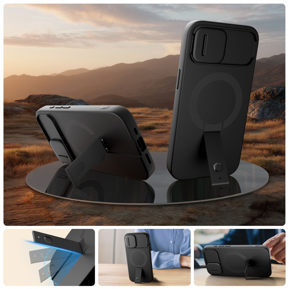 Tech-Protect Tech-Protect iPhone 17e / 16e Skal MagSafe Kevlar Aura Svart