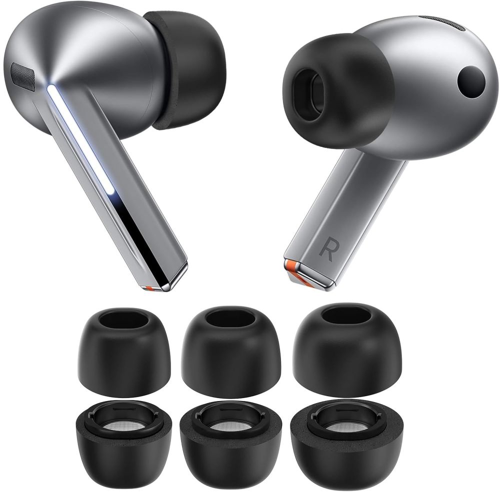 Tech-Protect Tech-Protect Galaxy Buds 3 Pro 3-PACK Öronpluggar Grå