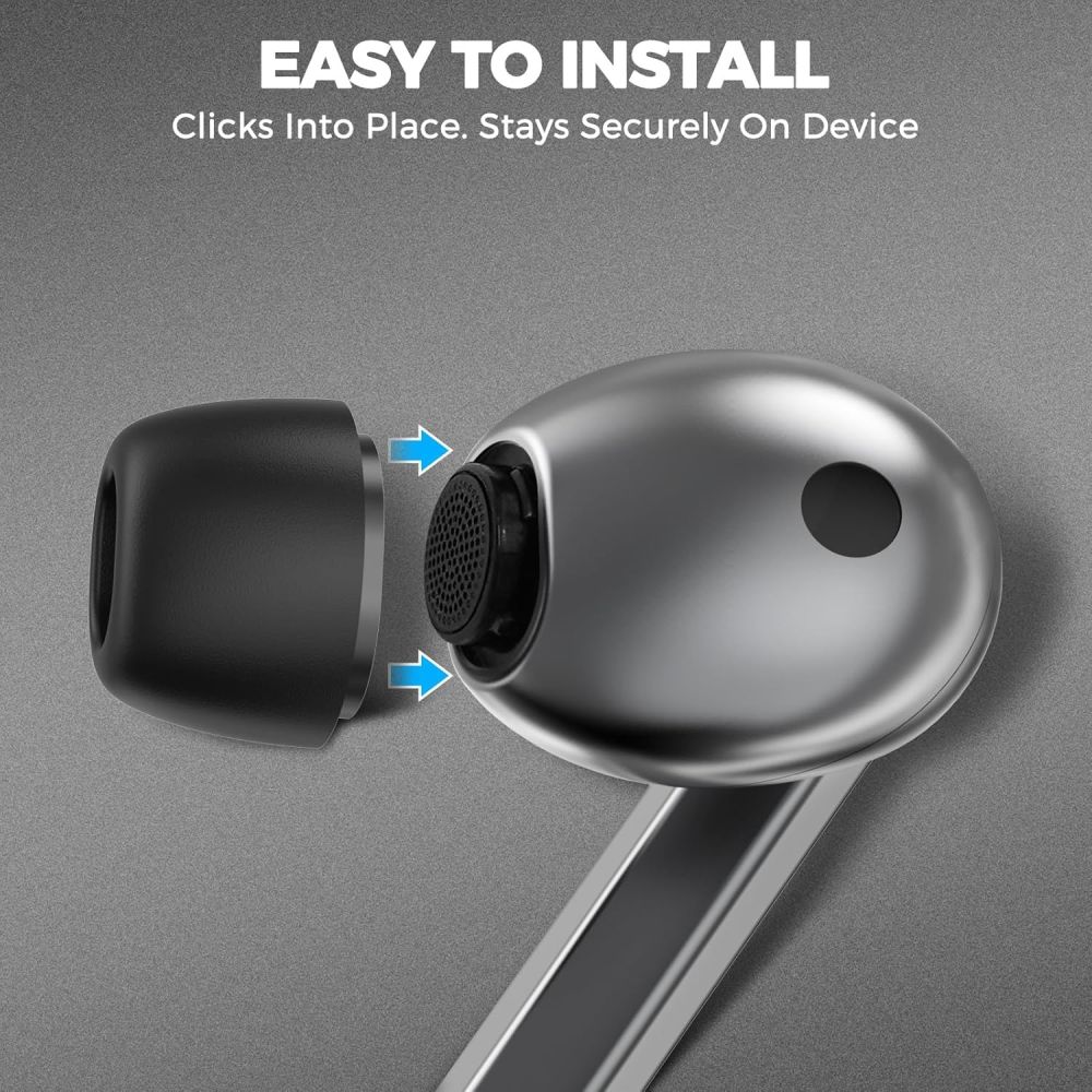Tech-Protect Tech-Protect Galaxy Buds 3 Pro 3-PACK Öronpluggar Grå