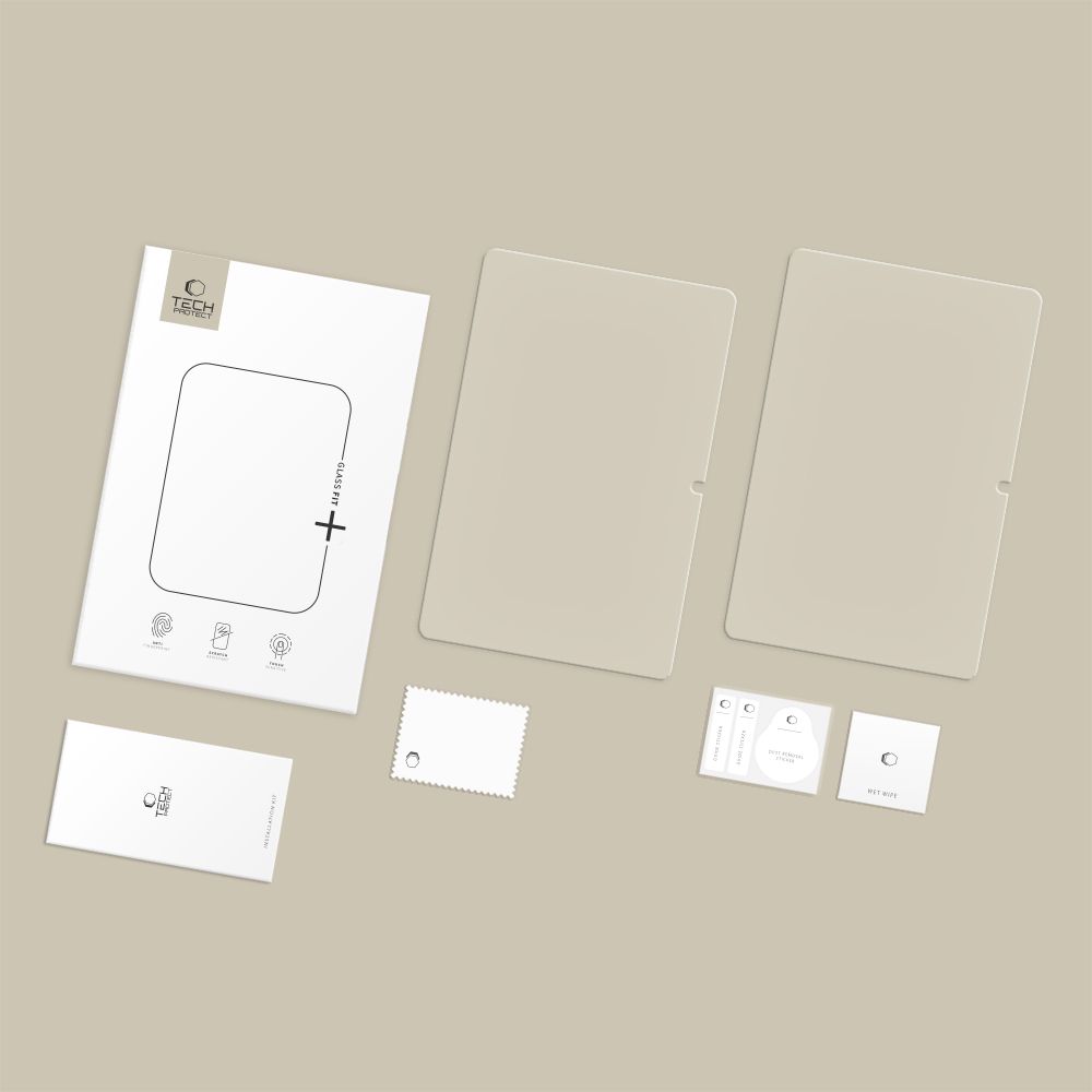 Tech-Protect Tech-Protect Galaxy Tab S11 2-PACK Skärmskydd GlassFit+ Härdat Glas