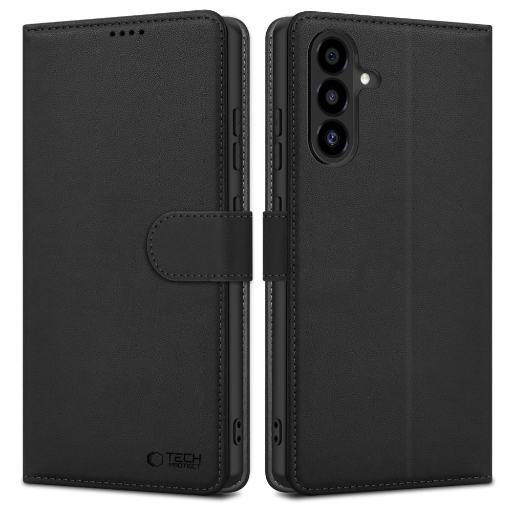 Tech-Protect Tech-Protect Galaxy A26 5G / A17 Fodral Läder Svart