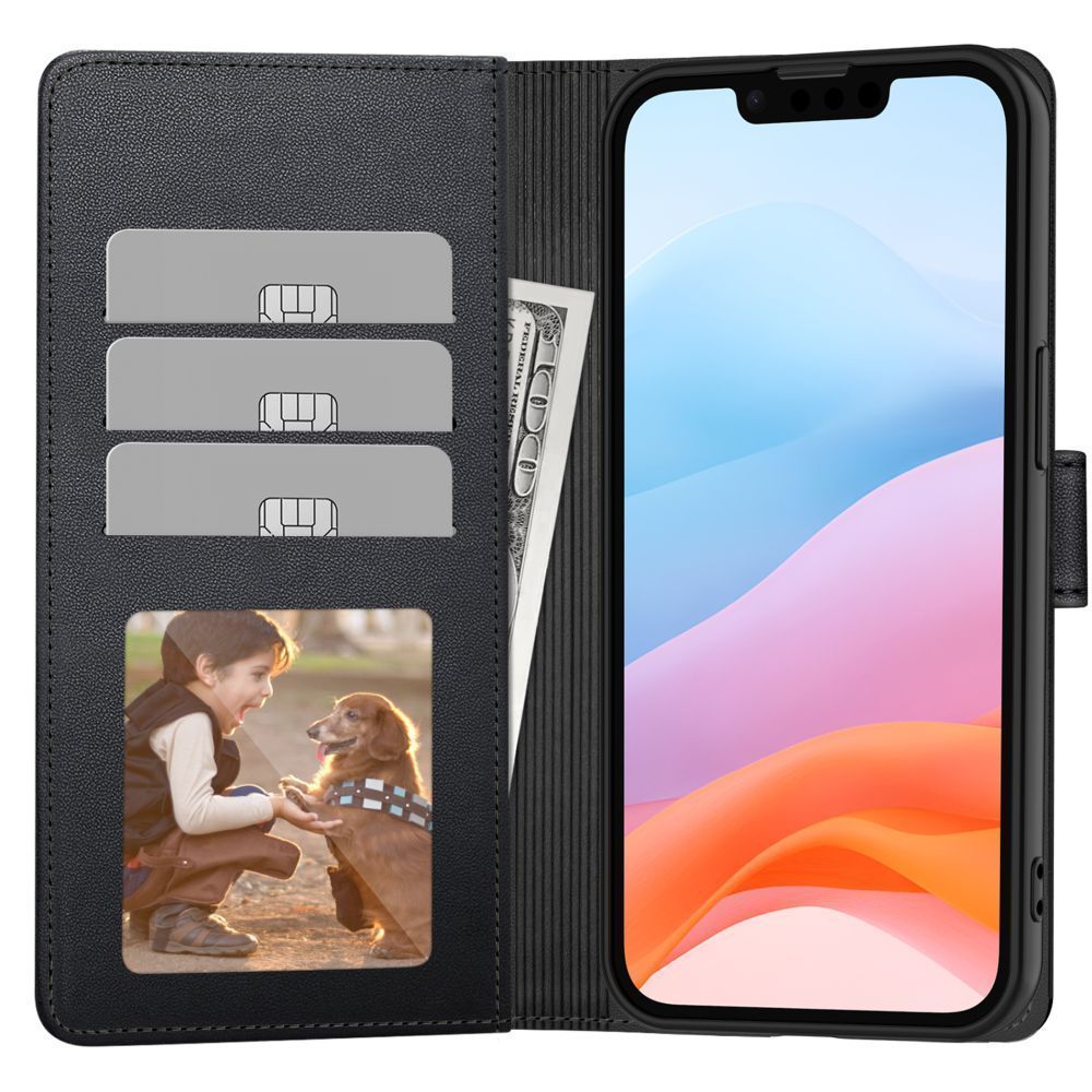 Tech-Protect Tech-Protect Galaxy A26 5G / A17 Fodral Läder Svart