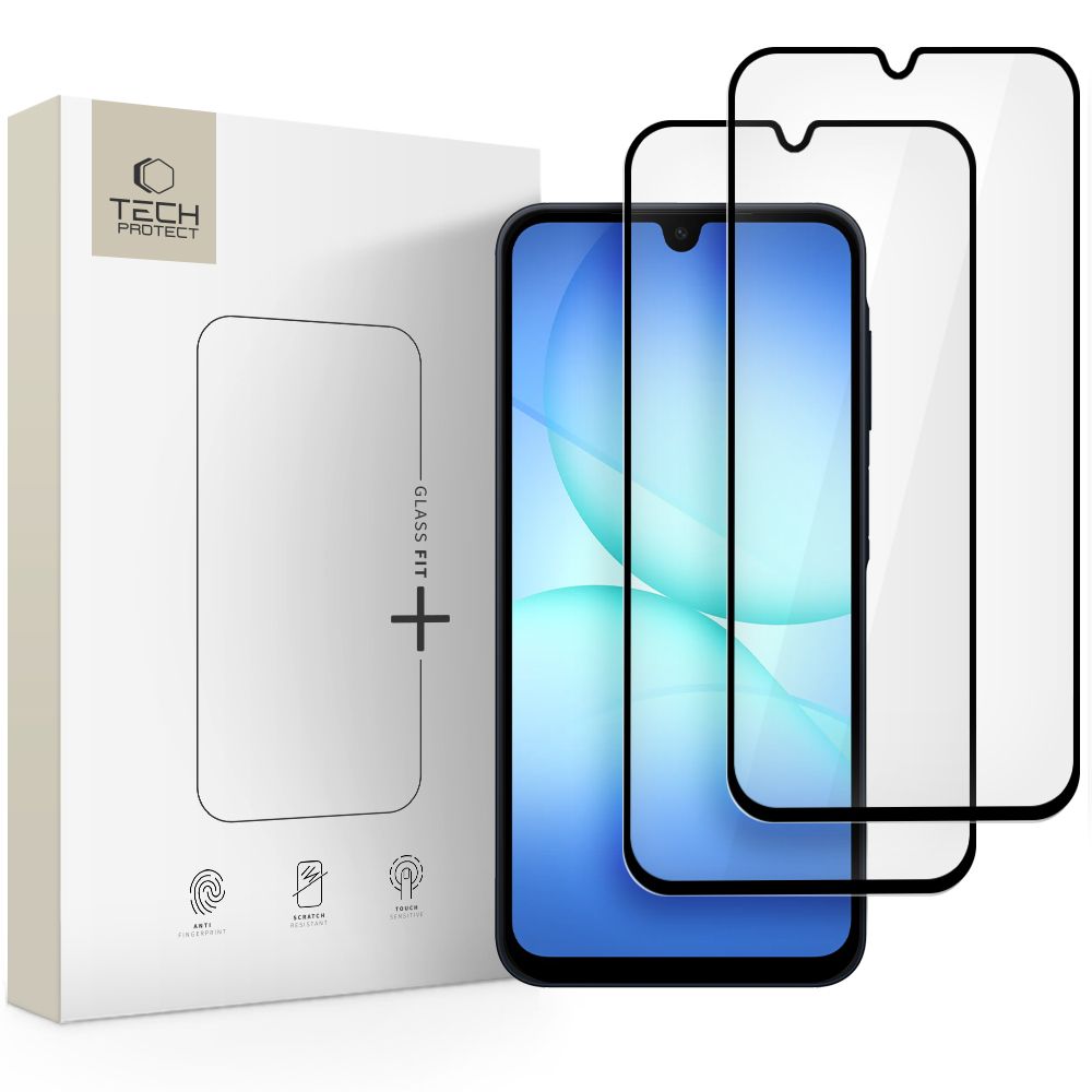 Tech-Protect Tech-Protect Galaxy A26/A17/A16 2-PACK Skärmskydd GlassFit+