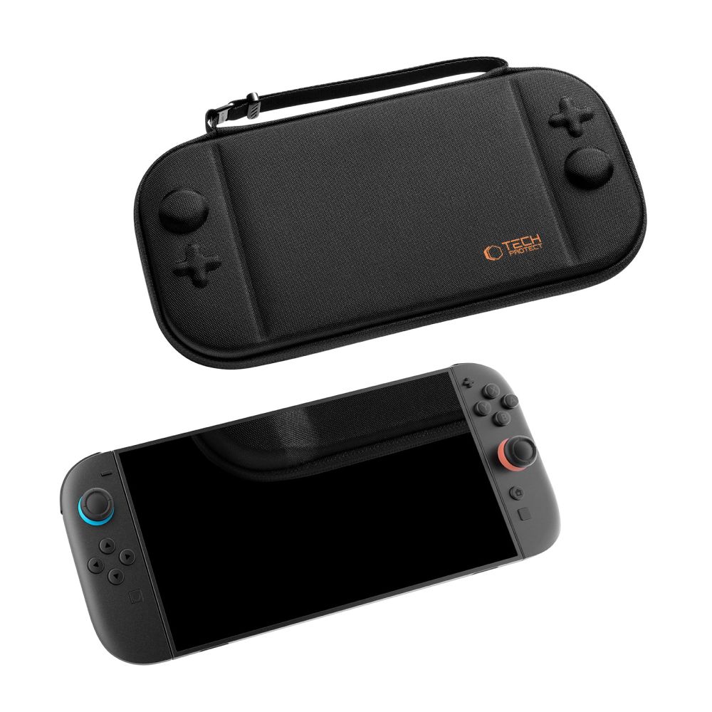 Tech-Protect Tech-Protect Nintendo Switch 2 Förvaringsväska Slim Pouch Svart