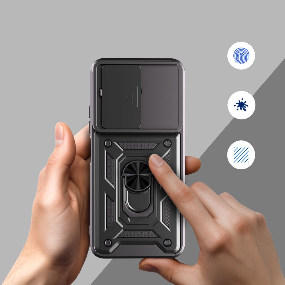 Tech-Protect Tech-Protect Xiaomi Redmi 15C 4G Skal CamShiled Pro Svart