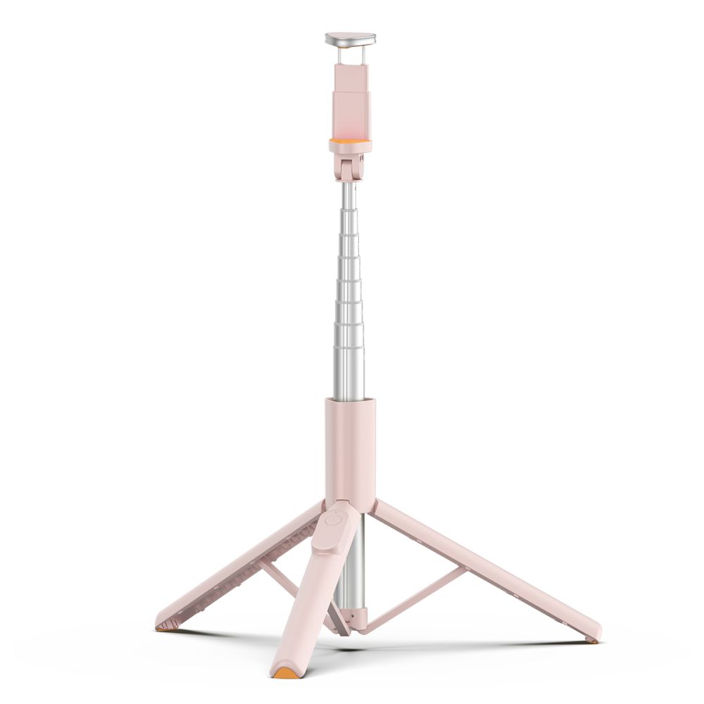 Tech-Protect Tech-Protect 146 cm Bluetooth Selfiestick Tripod Rosa