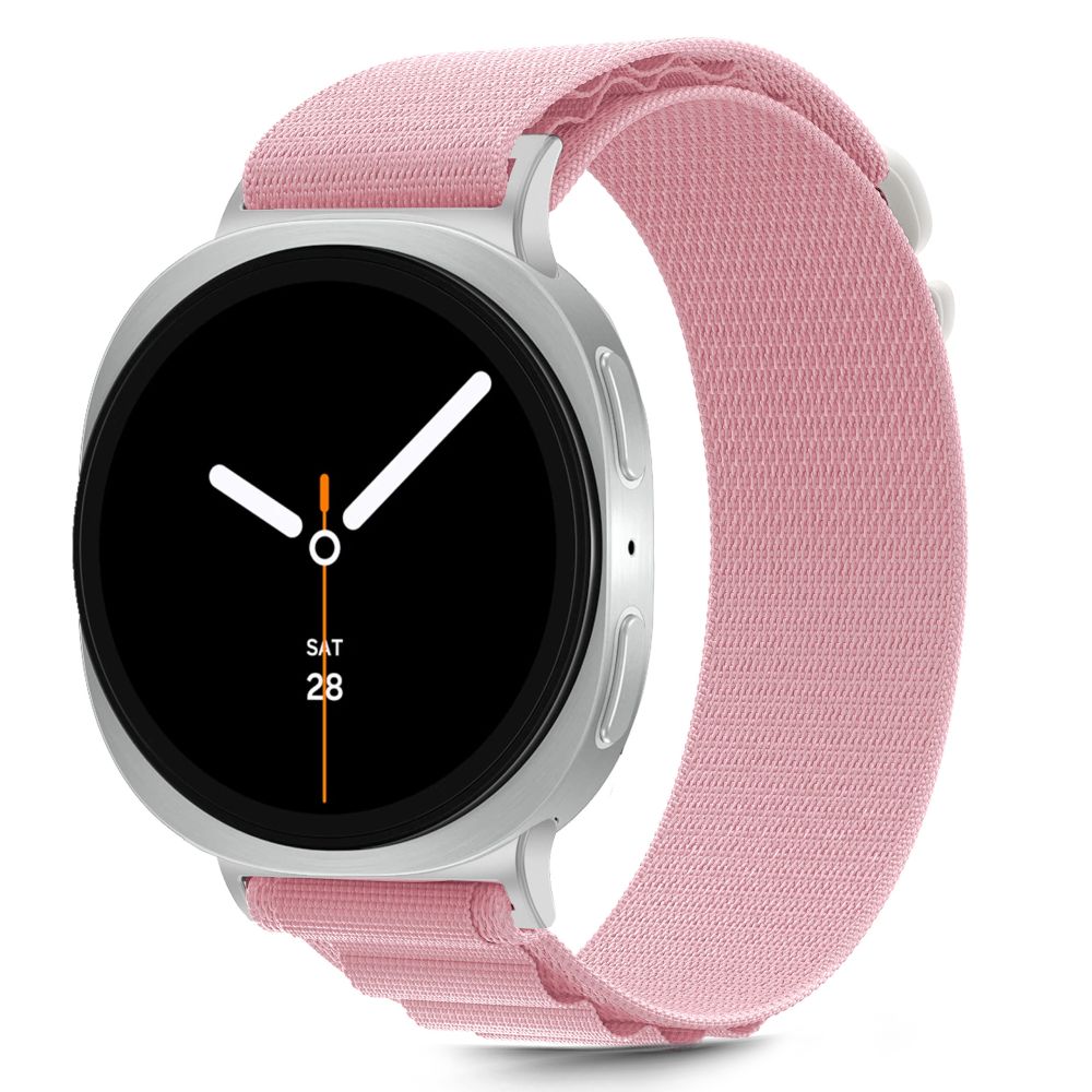 Tech-Protect Tech-Protect Galaxy Watch 8 40/44/46 mm Armband Nylon Pro Rosa