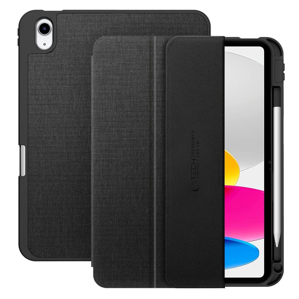 Tech-Protect Tech-Protect iPad 11 2025 / 10.9 2022 Fodral SmartCase Canvas