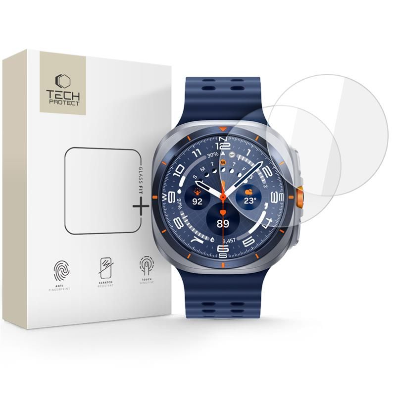 Tech-Protect Tech-Protect Galaxy Watch Ultra (2025) / 47 mm 2-PACK Skärmskydd
