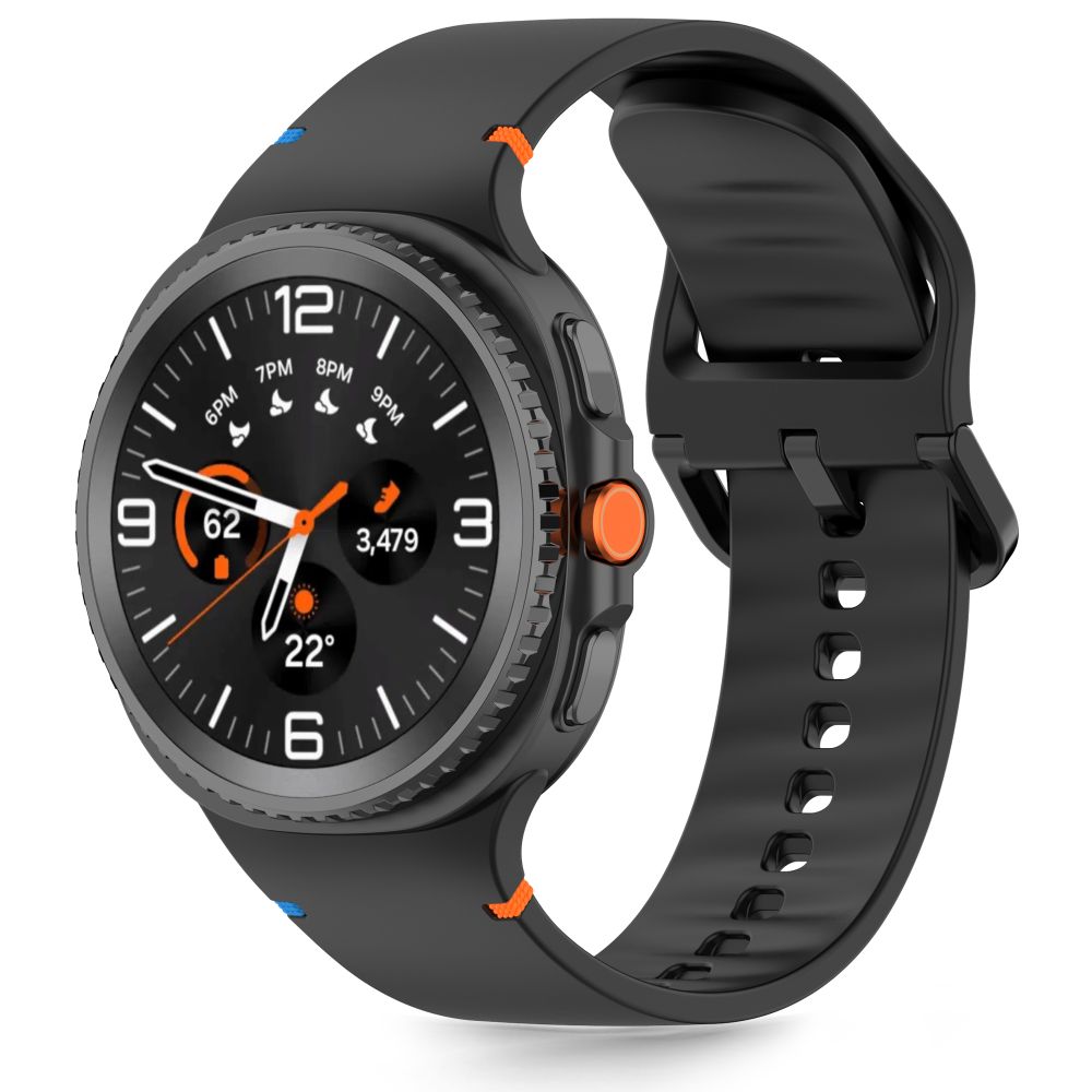 Tech-Protect Tech-Protect Galaxy Watch 8 40/44/46 mm Armband Silikon Svart