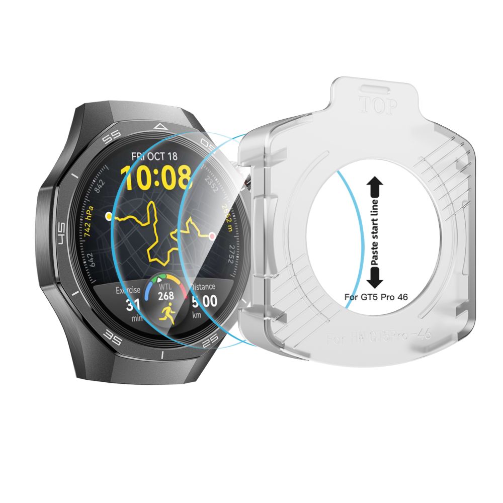 Tech-Protect Tech-Protect Huawei Watch GT 5 Pro 46 mm 2-PACK Skärmskydd