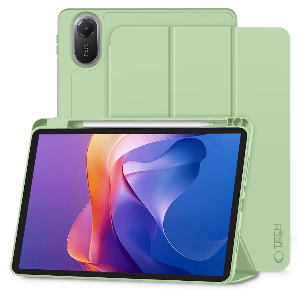 Tech-Protect Tech-Protect Xiaomi Redmi Pad 2 Fodral SmartCase Pennhållare Grön