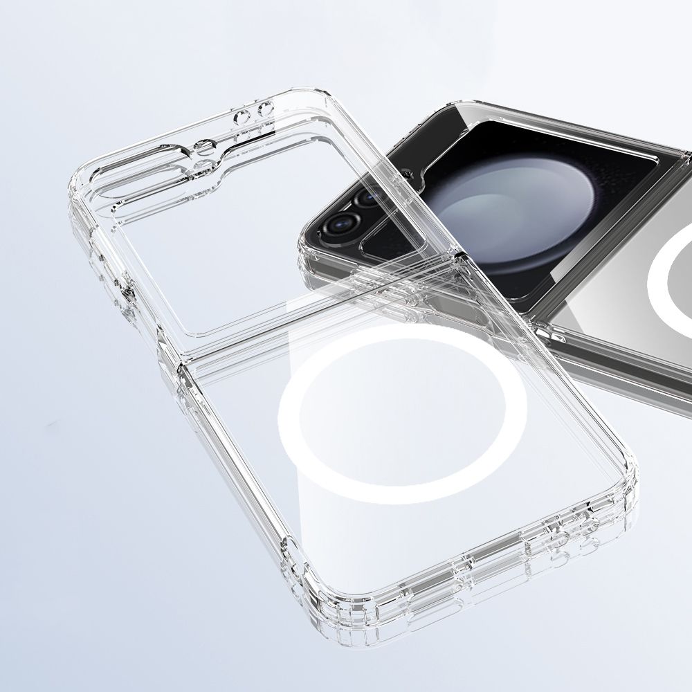 Tech-Protect Tech-Protect Galaxy Z Flip 7 FE/Flip 6 Skal MagSafe FlexAir Transparent
