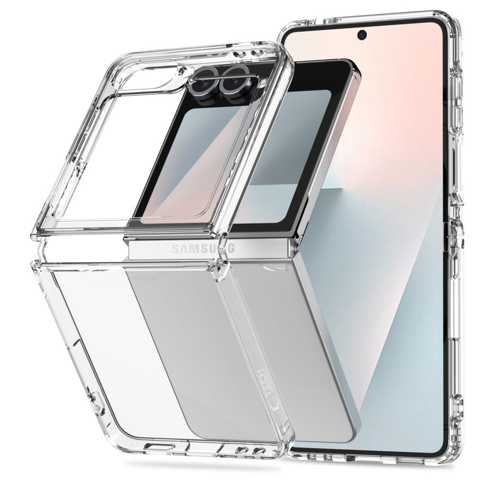 Tech-Protect Tech-Protect Galaxy Z Flip 7 FE / Flip 6 Skal FlexAir Transparent