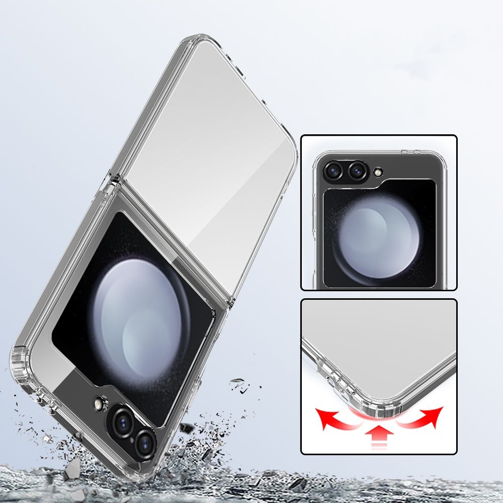 Tech-Protect Tech-Protect Galaxy Z Flip 7 FE / Flip 6 Skal FlexAir Transparent