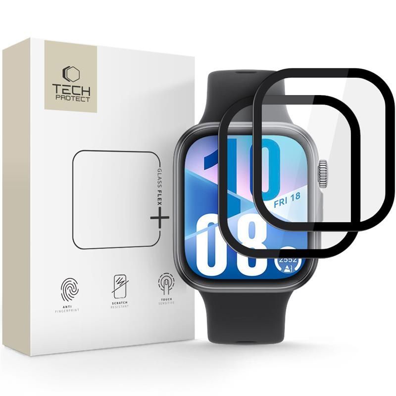 Tech-Protect Tech-Protect Huawei Watch Fit 4 2-PACK Skärmskydd GlassFlex+