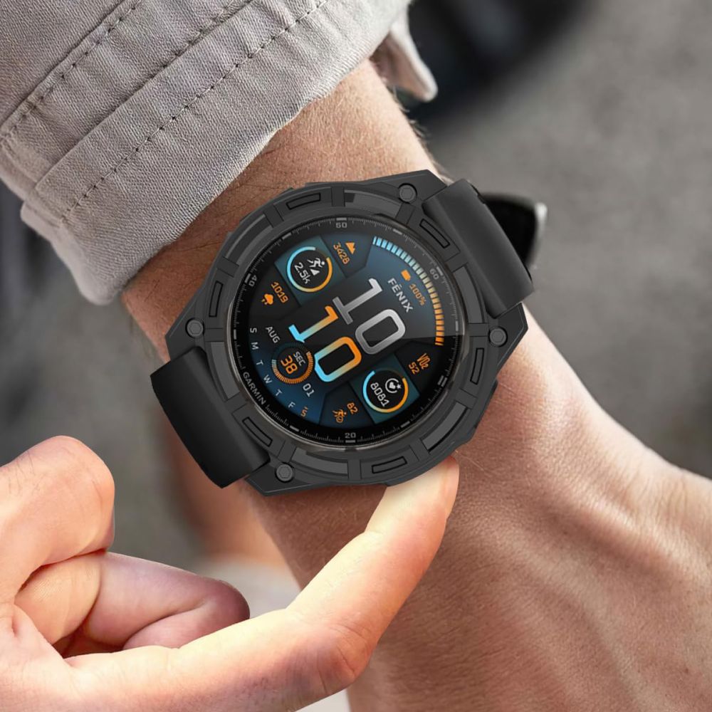 Tech-Protect Tech-Protect Garmin Fenix 8 51 mm Skal Defense Air Svart