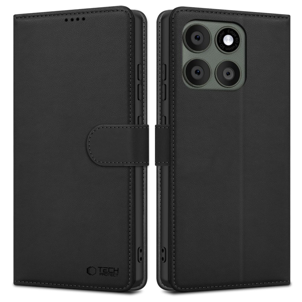 Tech-Protect Tech-Protect Motorola Edge 60 Pro Fodral Läder Svart