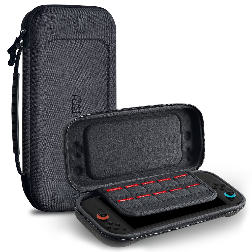Tech-Protect Tech-Protect Nintendo Switch 2 Förvaringsväska Hardpouch Grå