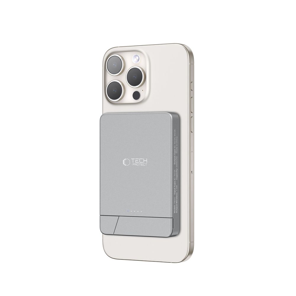 Tech-Protect Tech-Protect 5000 mAh MagSafe Powerbank LifeMag Space Grey