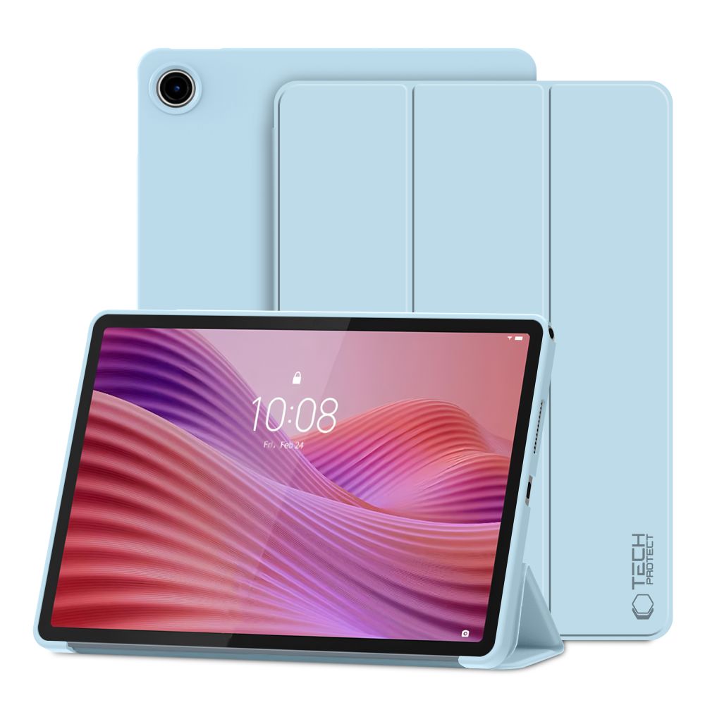 Tech-Protect Tech-Protect Lenovo Tab 10.1 2025 Fodral SmartCase Sky Blue