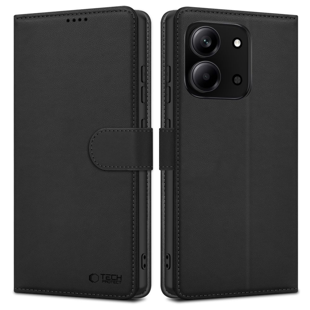 Tech-Protect Tech-Protect Xiaomi Redmi 15C 5G Fodral Läder Svart
