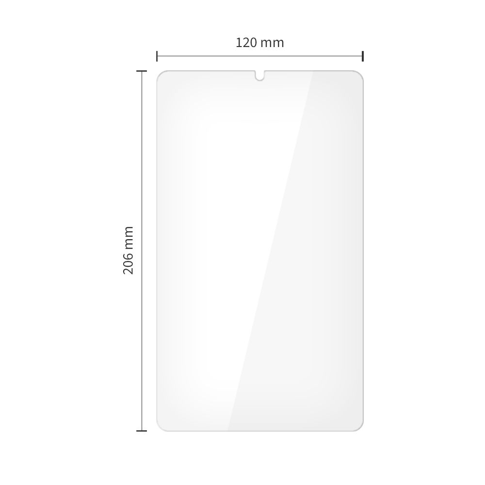 Tech-Protect Tech-Protect Galaxy Tab A11 / A9 2-PACK Skärmskydd GlassFit+
